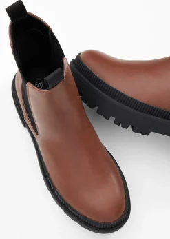 Hot Botas Chelsea con suela perfilada Mujer Tendencias·Zapatos Veganos|Botines De Nieve·Botines Chelsea