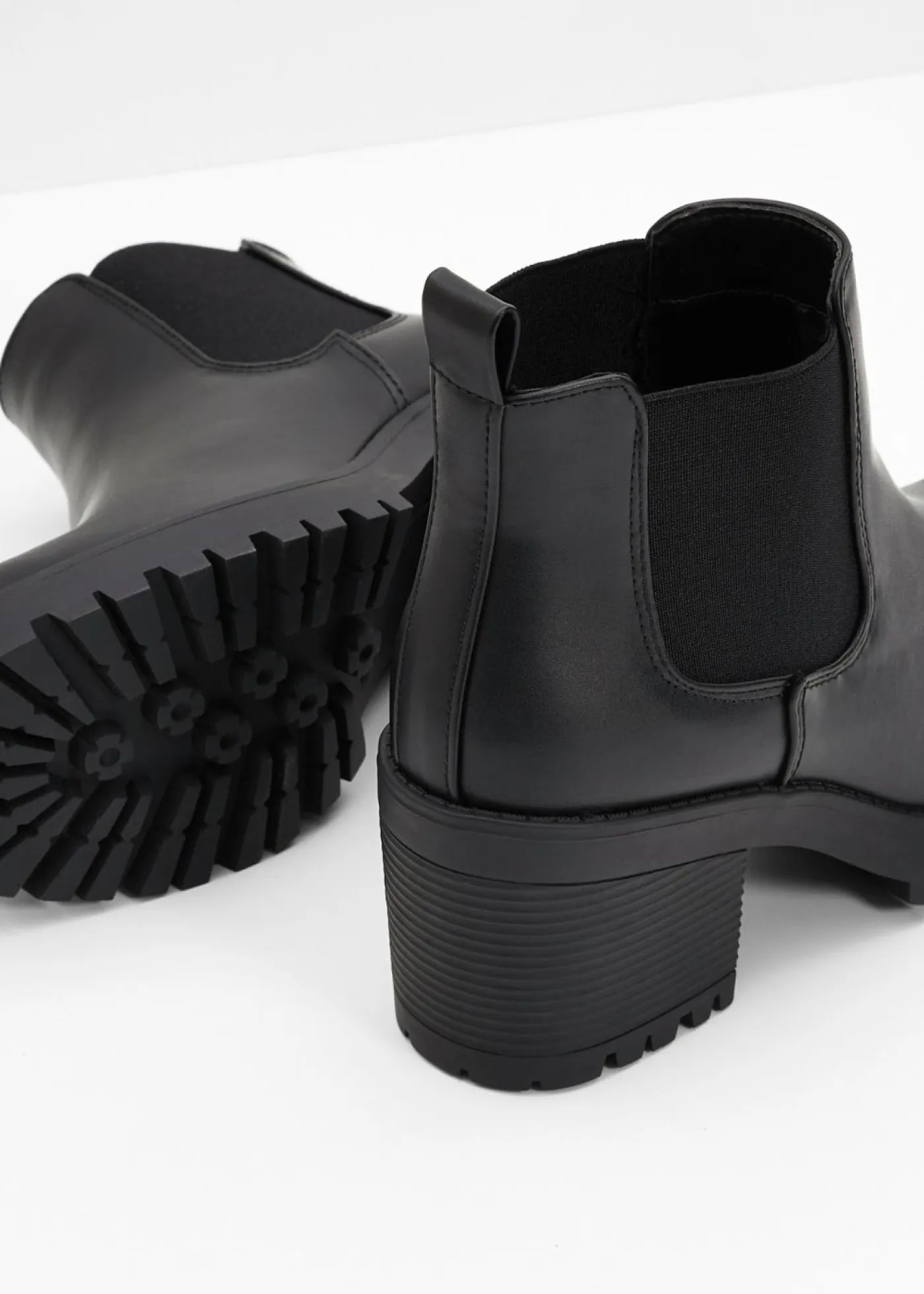 Botas Chelsea con tacón ancho Mujer Botines De Nieve·Botines Chelsea|Botines De Nieve·Botas Con Tacón