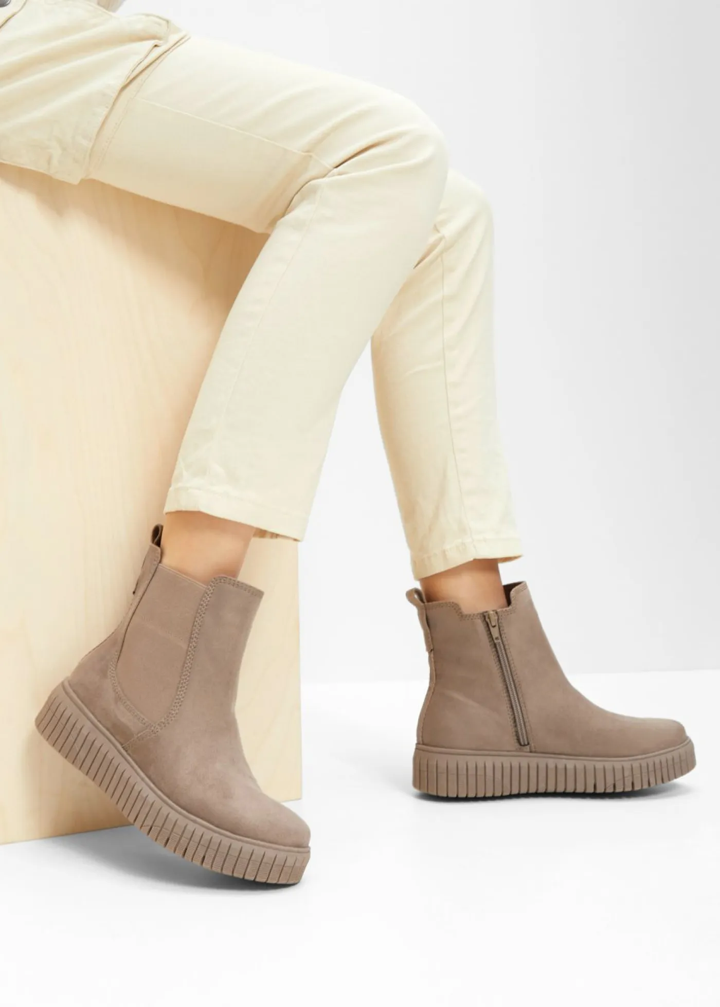 Hot Botas Chelsea de Jana Mujer Botines De Nieve·Botines Chelsea|Zapatos Cómodos