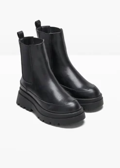 Discount Botas Chelsea en suela perfilada Mujer Tendencias·Zapatos Veganos|Botines De Nieve·Botines Chelsea