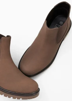 New Botas Chelsea en suela perfilada Mujer Botines De Nieve·Botines Chelsea|Botines De Nieve·Botas Con Tacón