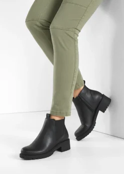 Hot Botas Chelsea en suela perfilada Mujer Tendencias·Zapatos Veganos|Botines De Nieve·Botines Chelsea