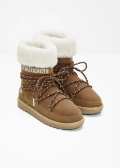 Discount Botas con cordones de Mickey Mouse Mujer Botines De Nieve·Botas Con Cordones|Botines De Nieve·Botines Forrados