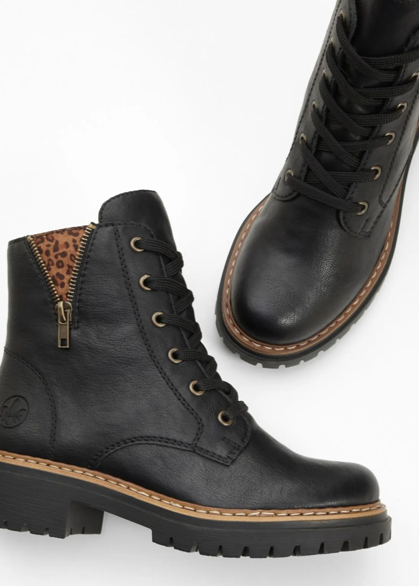 Hot Botas con cordones forradas de Rieker Mujer Botines De Nieve·Botas Con Cordones|Botines De Nieve·Botines Forrados