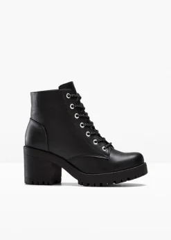 Sale Botas con cordones y tacón ancho Mujer Botines De Nieve·Botas Con Cordones|Botines De Nieve·Botas Con Tacón