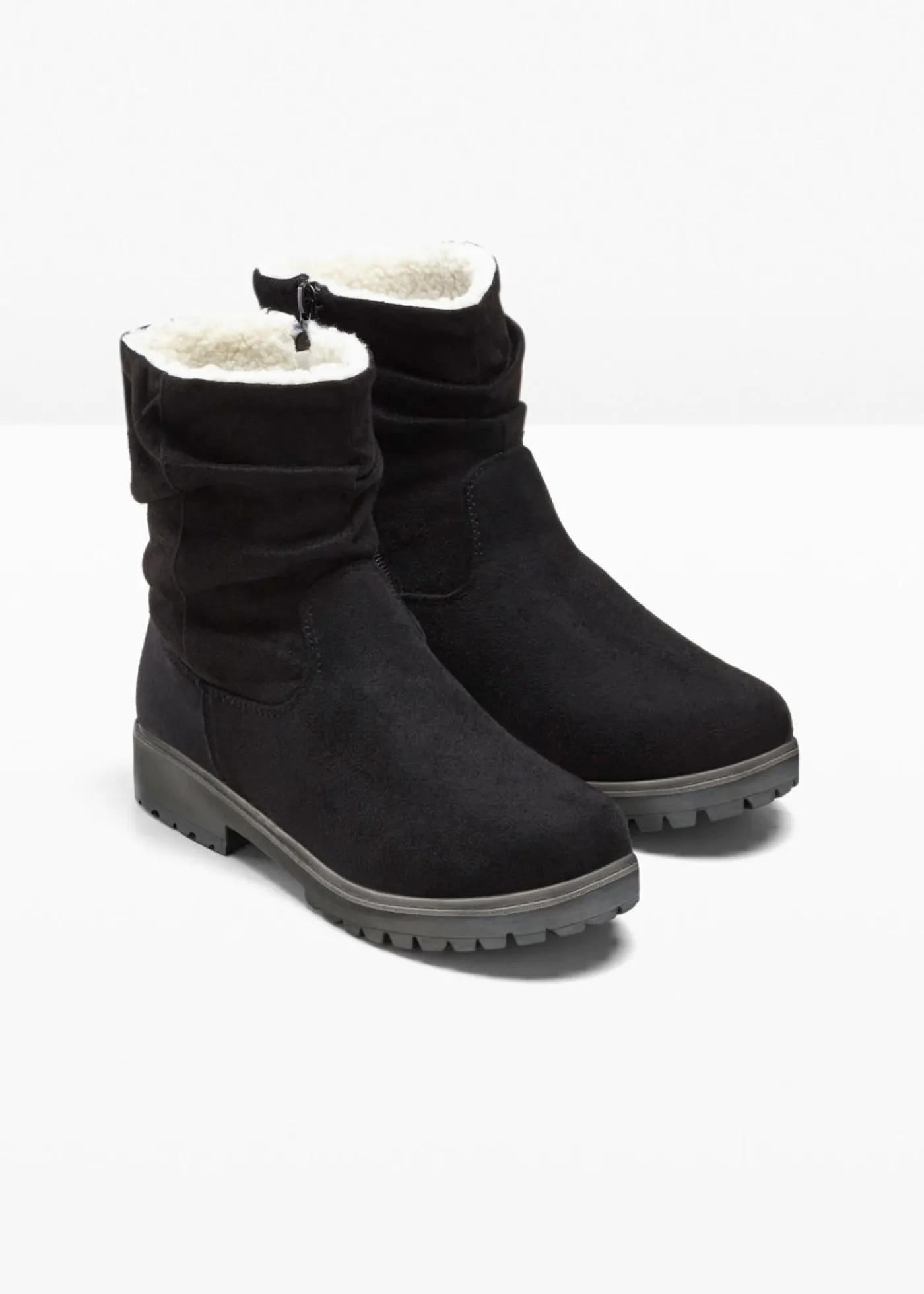 New Botas con fruncido Mujer Tendencias·Zapatos Veganos|Botines De Nieve·Botines Clásicos