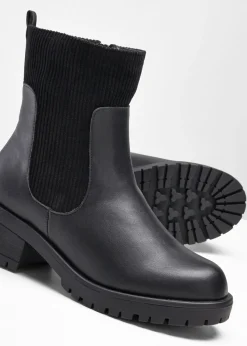 Best Botas con inserto de pana Mujer Tendencias·Zapatos Veganos|Botines De Nieve·Botines Clásicos
