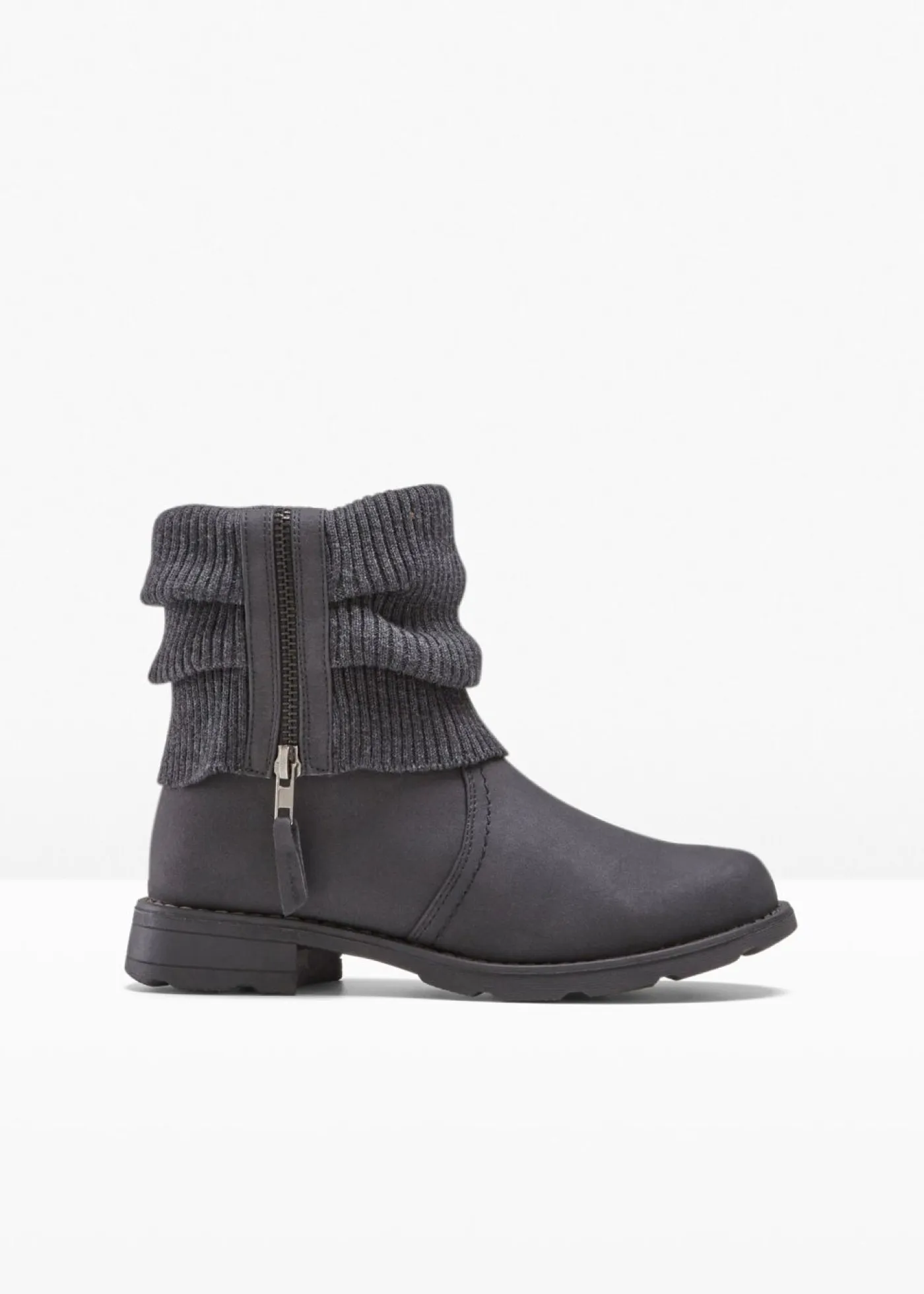 Sale Botas con inserto de punto Mujer Botines De Nieve·Botines Clásicos|Botines De Nieve·Botas Con Tacón