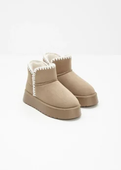 Online Botas con plataforma Mujer Tendencias·Zapatos Veganos|Botines De Nieve·Botines Forrados
