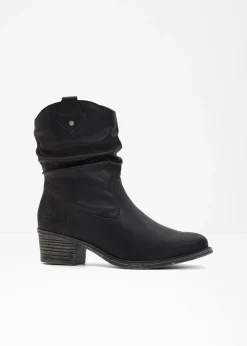 Outlet Botas cowboy cómodas y forradas de Rieker Mujer Zapatos De Marca·Rieker|Botas De Pelo