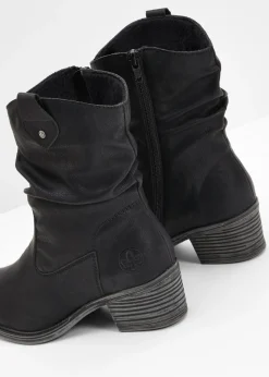Outlet Botas cowboy cómodas y forradas de Rieker Mujer Zapatos De Marca·Rieker|Botas De Pelo