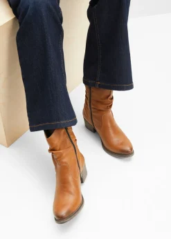 Hot Botas cowboy cómodas y forradas de Rieker Mujer Zapatos De Marca·Rieker|Botas De Pelo
