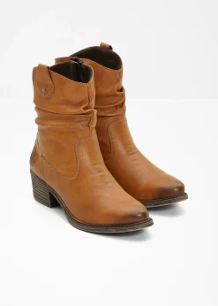 Hot Botas cowboy cómodas y forradas de Rieker Mujer Zapatos De Marca·Rieker|Botas De Pelo