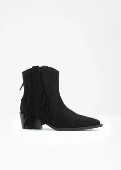 Online Botas cowboy con flecos Mujer Botines