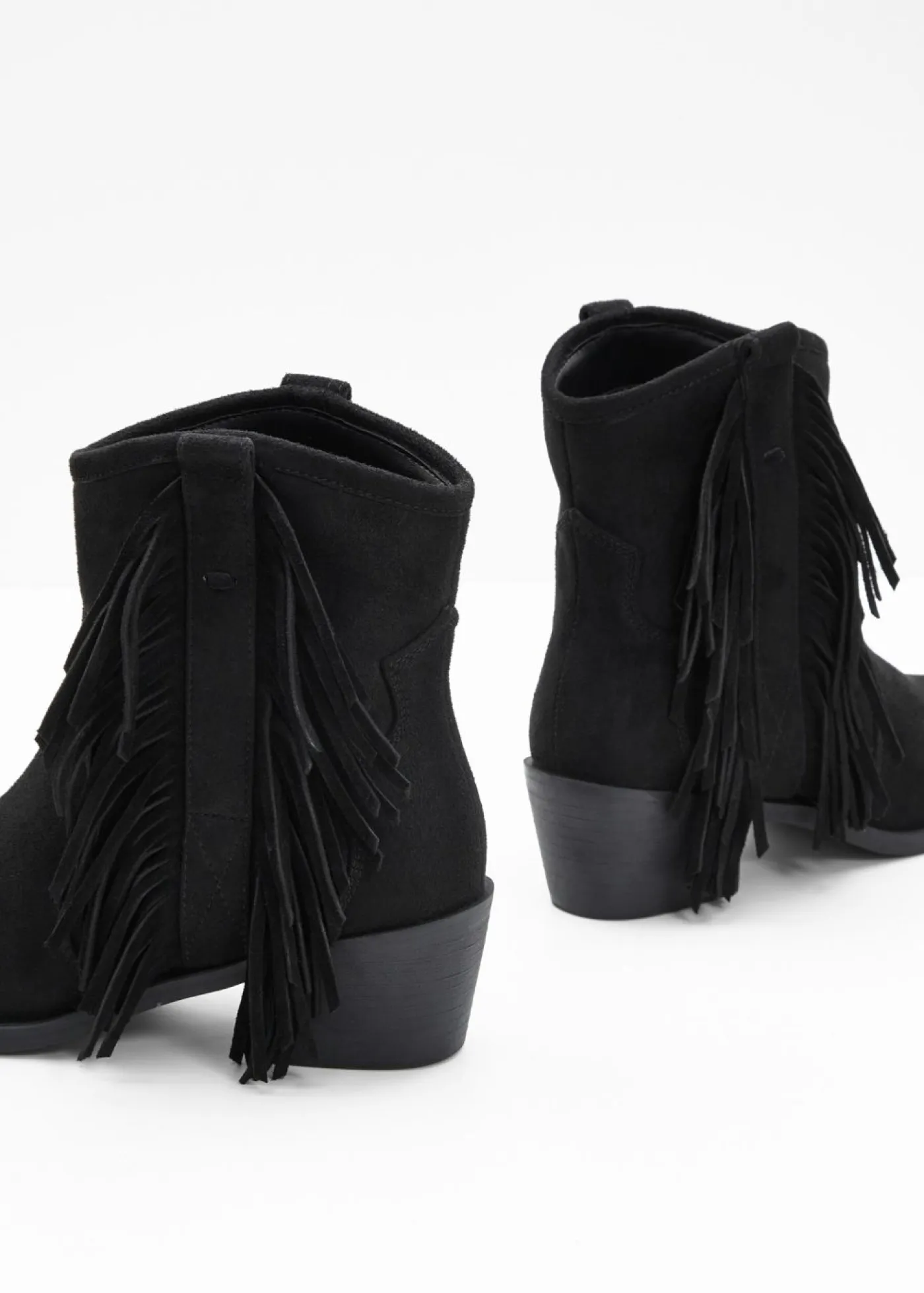 Online Botas cowboy con flecos Mujer Botines