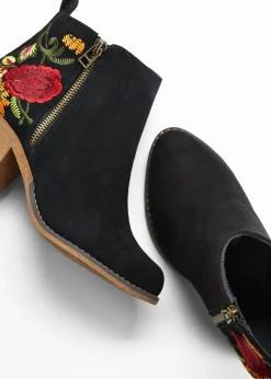 Discount Botas de estilo cowboy con bordado Mujer Botines