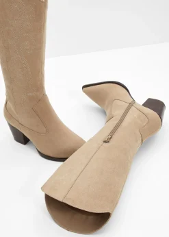 New Botas estilo cowboy con bordados Mujer Botas