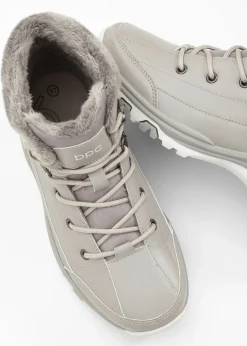 Clearance Botas forradas con cordones Mujer Tendencias·Zapatos Veganos|Botines De Nieve·Botas Con Cordones