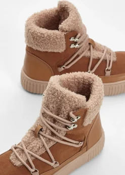 Discount Botas forradas con cordones Mujer Botines De Nieve·Botas Con Cordones|Botines De Nieve·Botines Forrados
