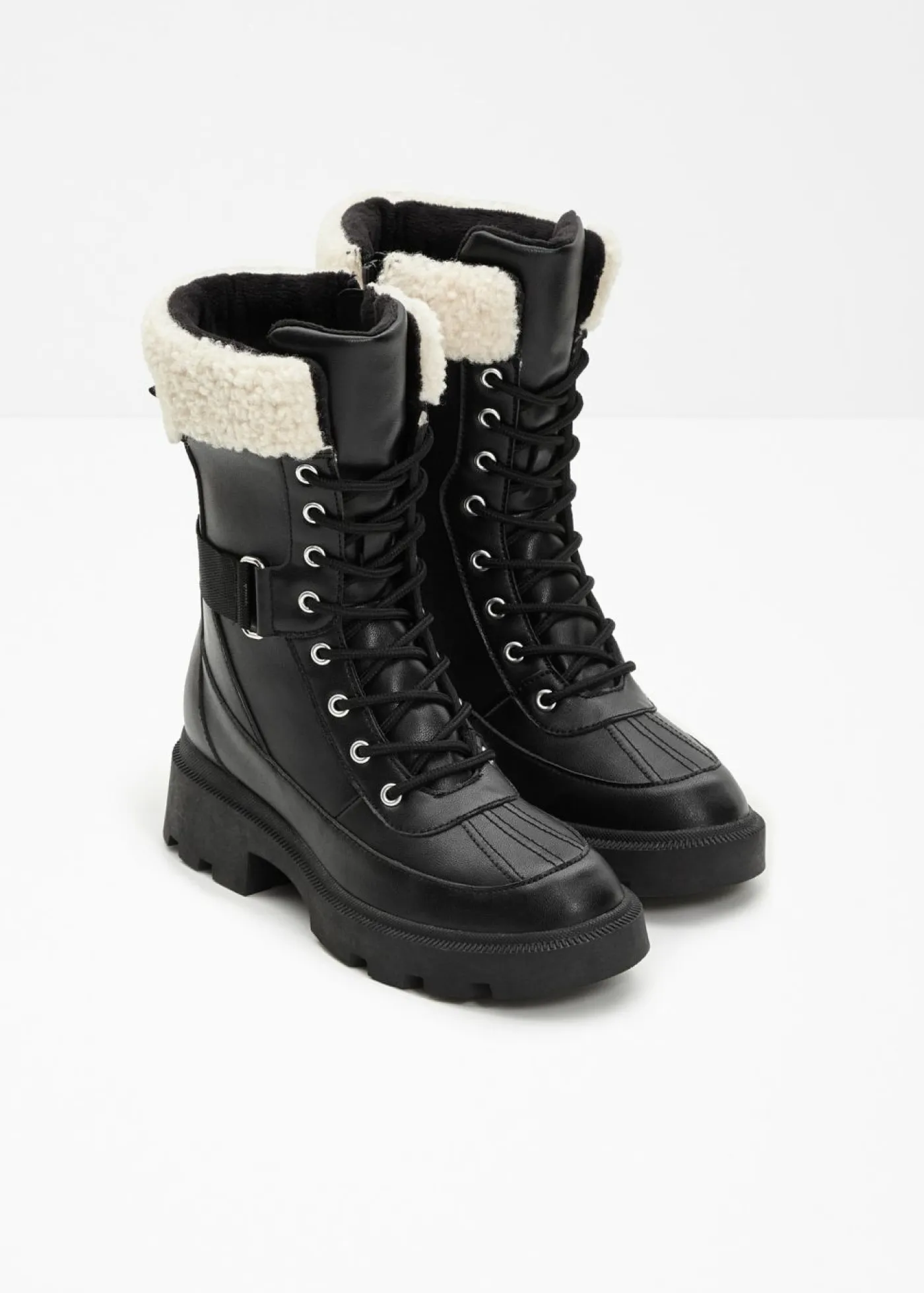 New Botas forradas con cordones Mujer Botines De Nieve·Botas Con Cordones|Botines De Nieve·Botines Forrados