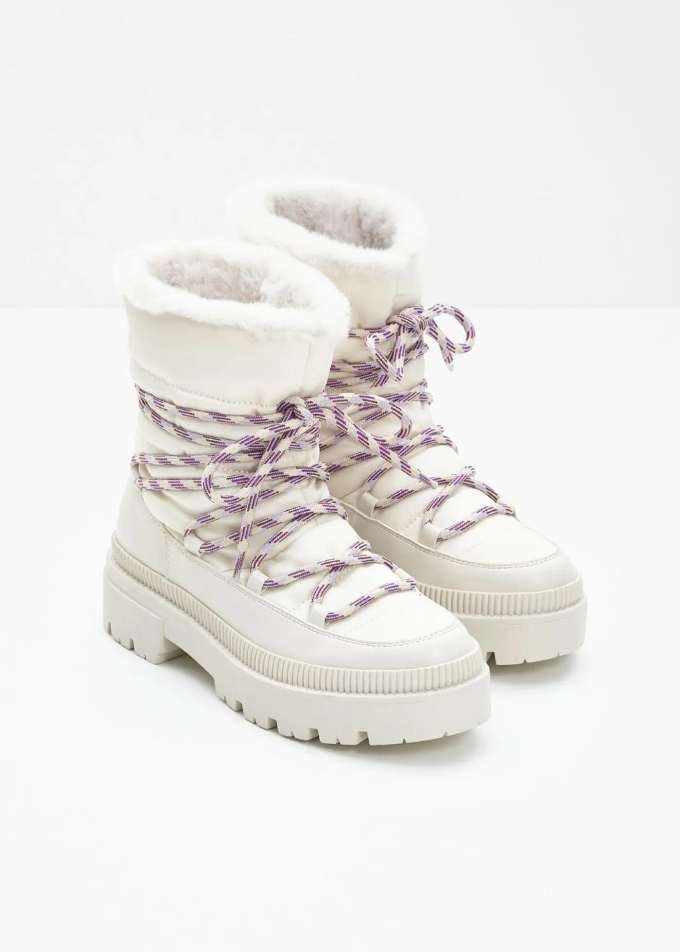 Outlet Botas forradas con cordones Mujer Botines De Nieve·Botas Con Cordones|Botines De Nieve·Botines Forrados