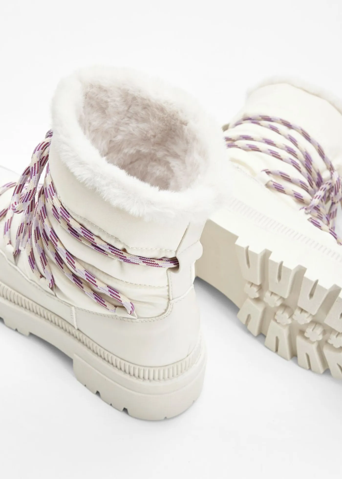 Outlet Botas forradas con cordones Mujer Botines De Nieve·Botas Con Cordones|Botines De Nieve·Botines Forrados