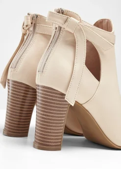 Clearance Botines con aberturas Mujer Tendencias·Zapatos Veganos|Botines