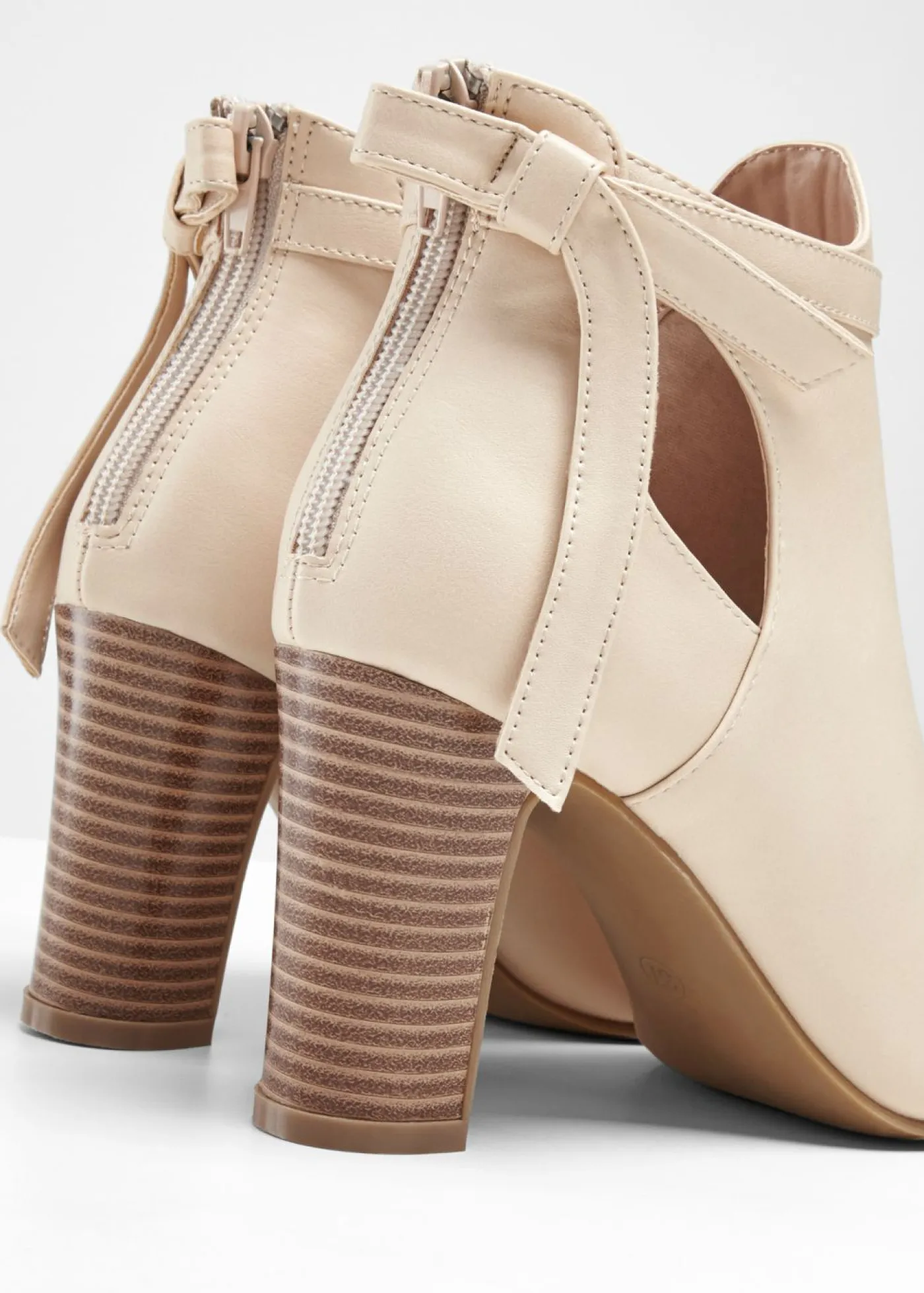 Clearance Botines con aberturas Mujer Tendencias·Zapatos Veganos|Botines