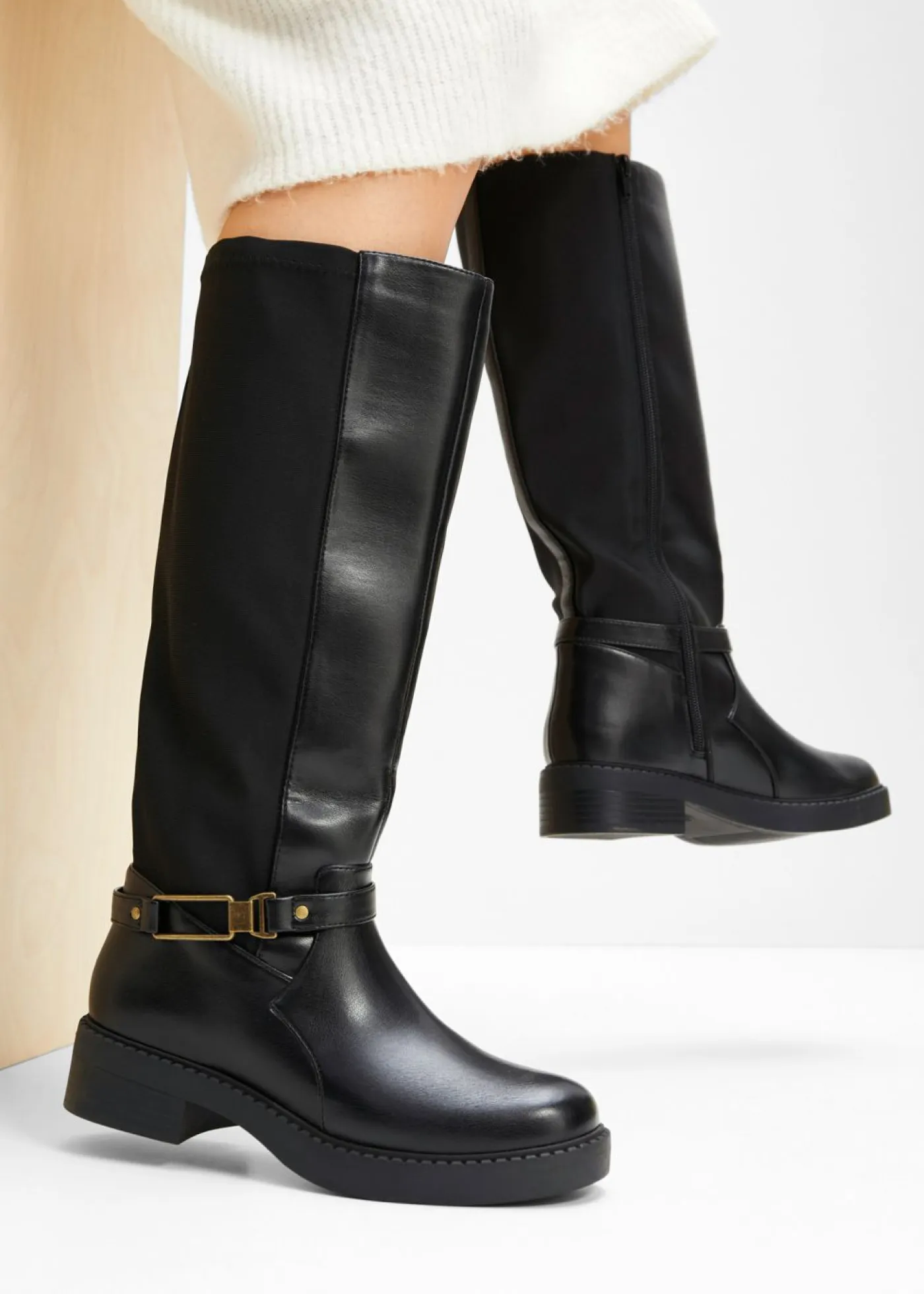 Botines de caña ancha Mujer Tendencias·Zapatos Veganos|Botas
