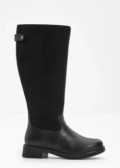 Clearance Botines de caña ancha Mujer Botas