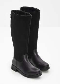 Clearance Botines de caña ancha Mujer Botas