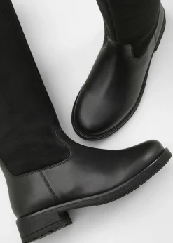 Clearance Botines de caña ancha Mujer Botas