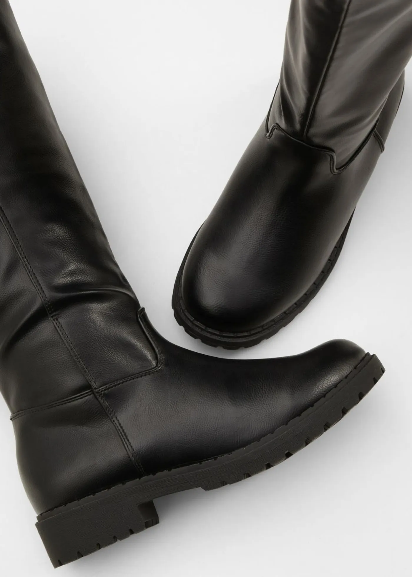 New Botines de caña ancha Mujer Botas De Pelo|Botas