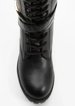 Botines de cordones Mujer Botas