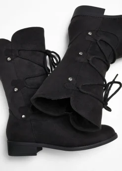 Discount Botines de cordones Mujer Botas De Pelo|Botas