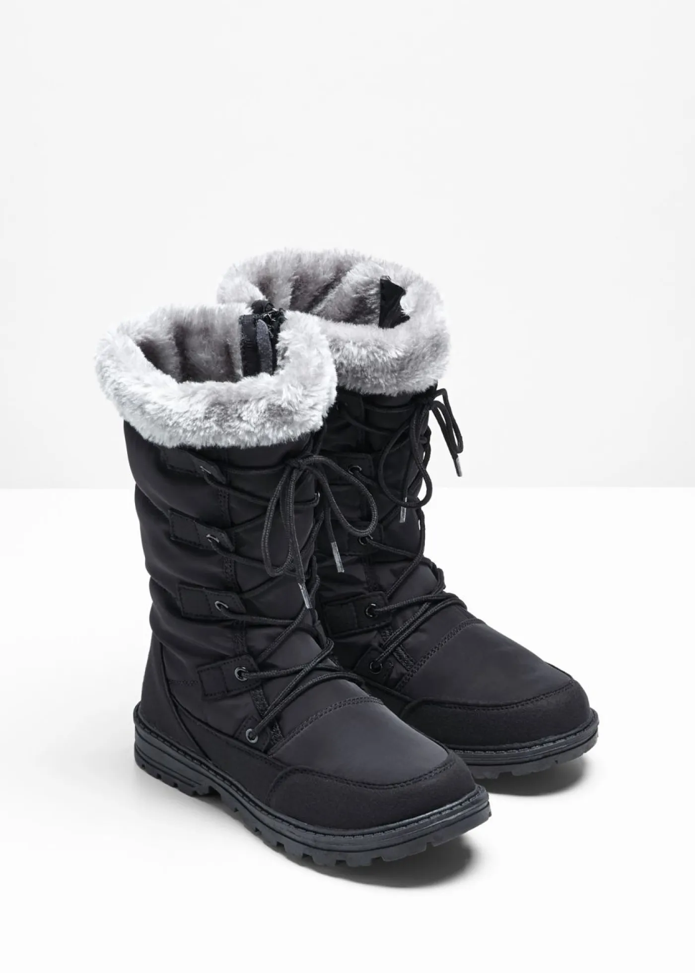 New Botines de cordones Mujer Tendencias·Zapatos Veganos|Botas De Pelo