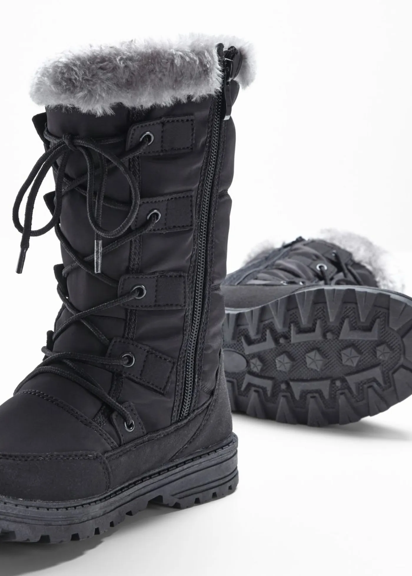 New Botines de cordones Mujer Tendencias·Zapatos Veganos|Botas De Pelo