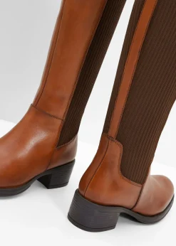 Sale Botines de cuero Mujer Botas De Pelo|Botas