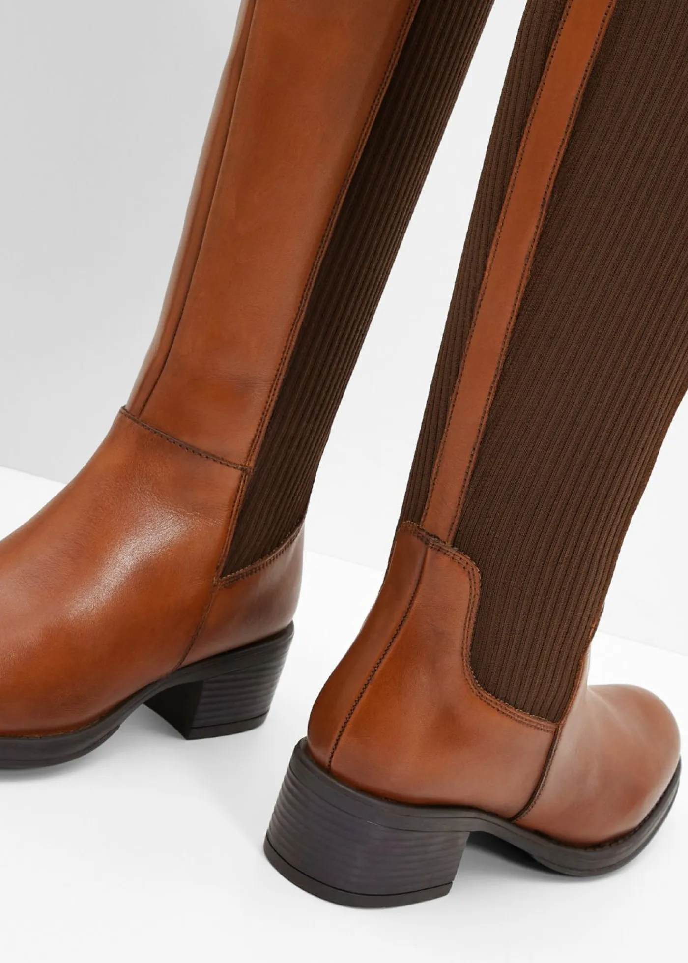 Sale Botines de cuero Mujer Botas De Pelo|Botas