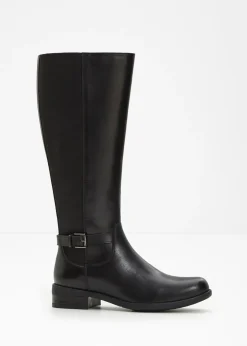 New Botines de cuero Mujer Botas|Premium