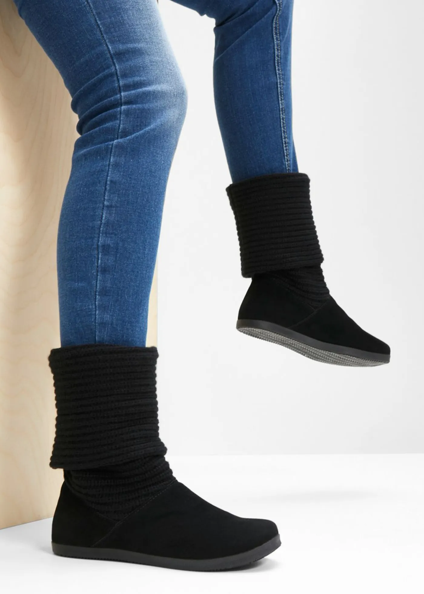 Clearance Botines de invierno Mujer Tendencias·Zapatos Veganos|Botas De Pelo