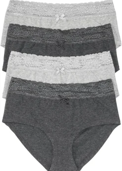 Best Braga (4 unidades) Mujer Ropa Interior De Algodón|Básicos