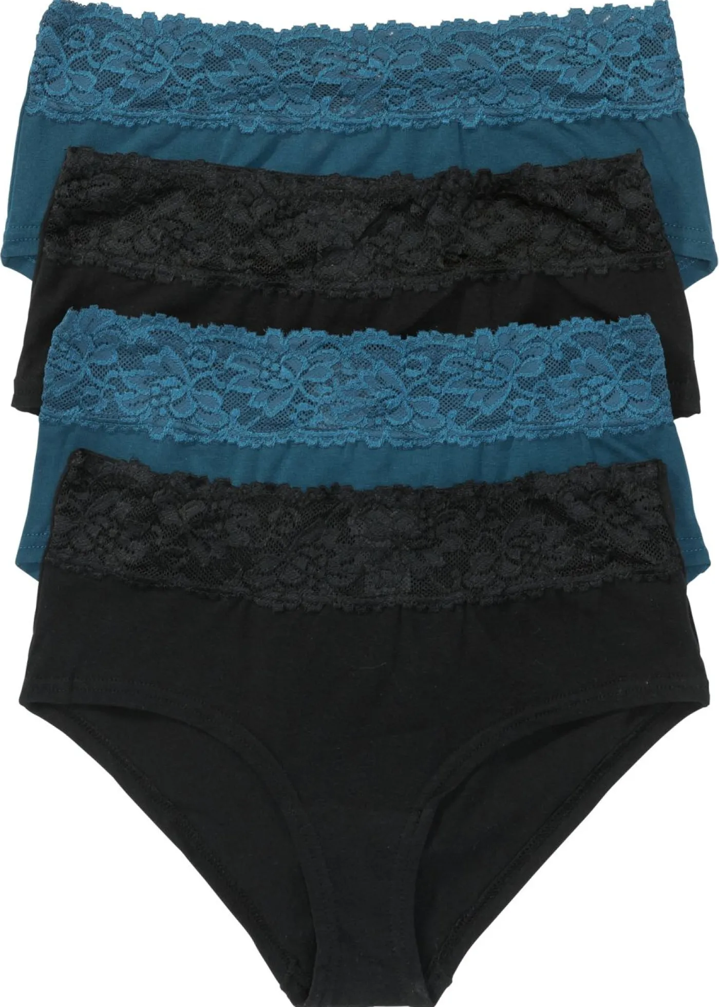 New Braga (4 unidades) Mujer Ropa Interior De Algodón|Bragas