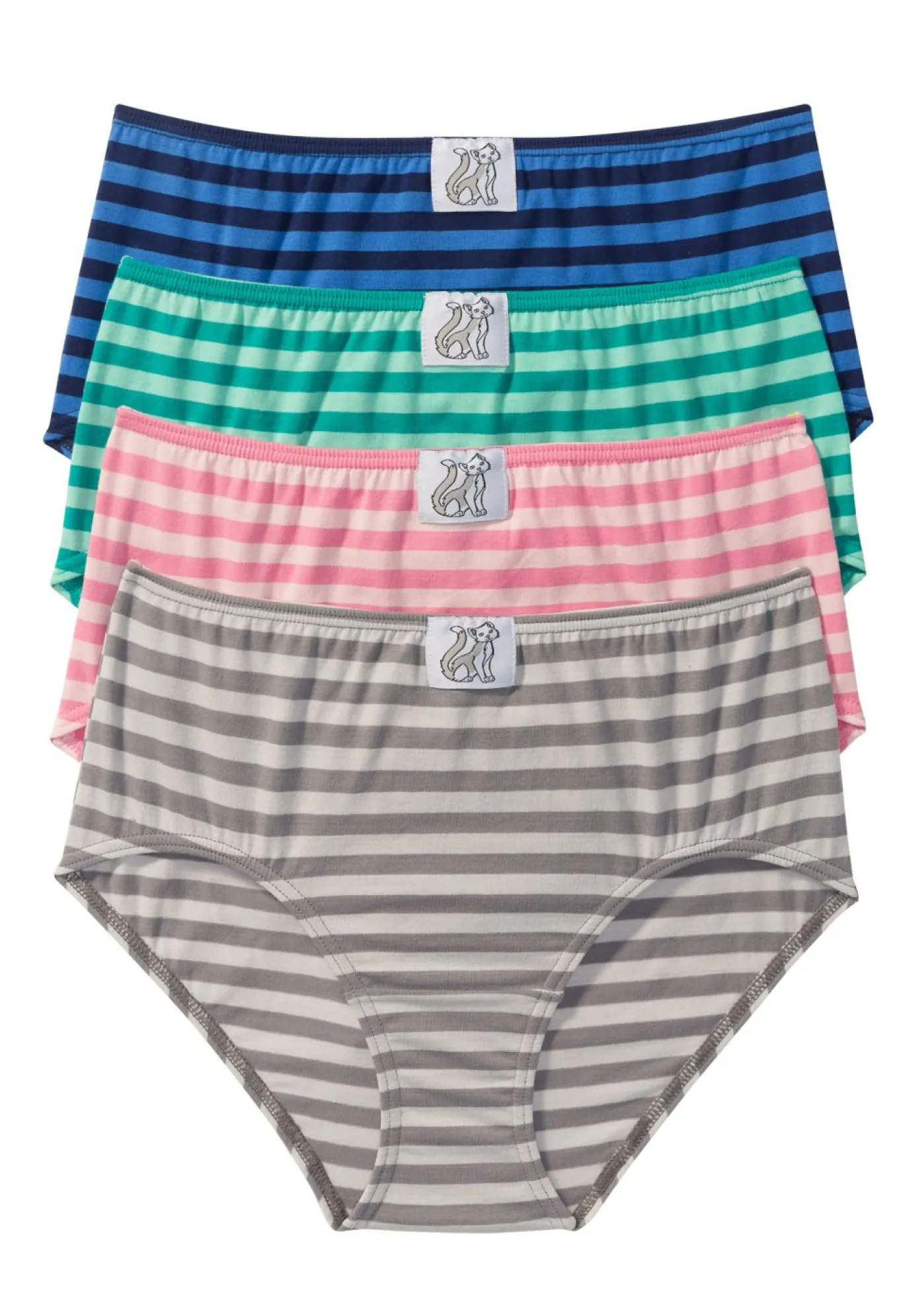 Online Braga (4 unidades) Mujer Ropa Interior De Algodón|Bragas