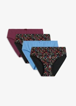 Discount Braga con algodón orgánico (4 unidades) Mujer Ropa Interior De Algodón|Bragas