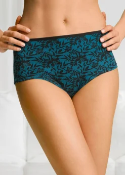 Braga con algodón orgánico (4 unidades) Mujer Ropa Interior De Algodón|Bragas