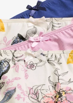 New Braga con algodón orgánico (4 unidades) Mujer Ropa Interior De Algodón|Bragas