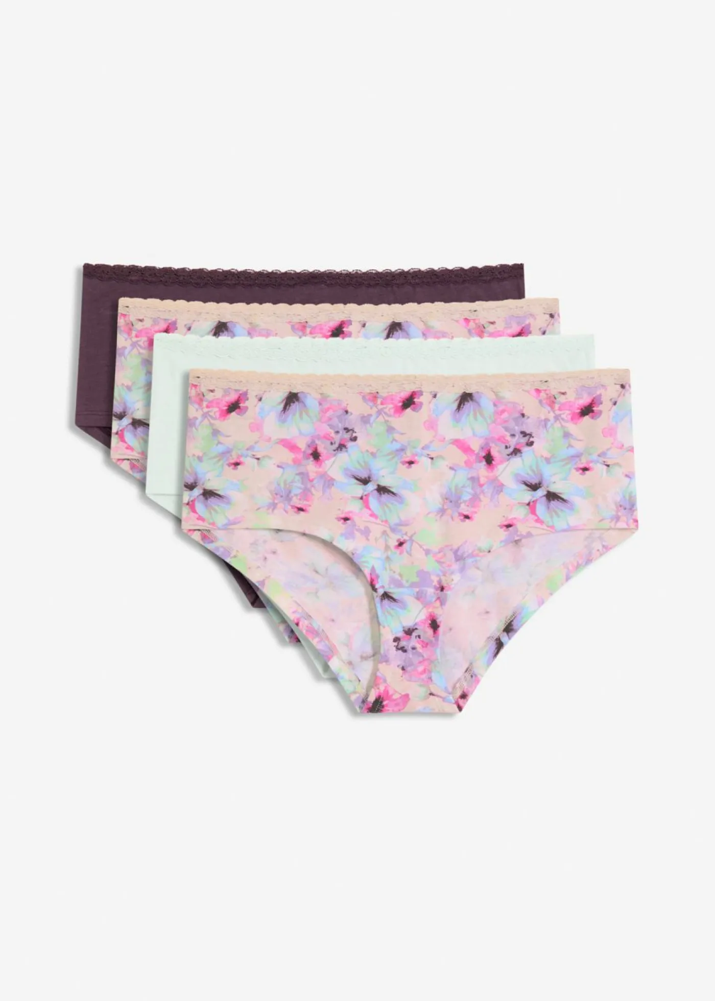 Sale Braga con algodón orgánico (4 unidades) Mujer Ropa Interior De Algodón|Bragas