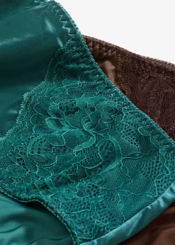 Online Braga con efecto brillante (2 unidades) Mujer Temática·Lencería De Primavera|Lencería