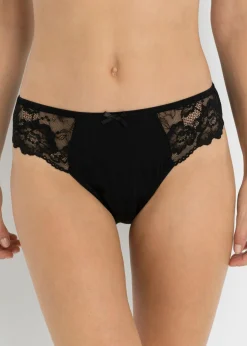 Hot Braga con encaje (4 unidades) Mujer Ropa Interior De Algodón|Bragas